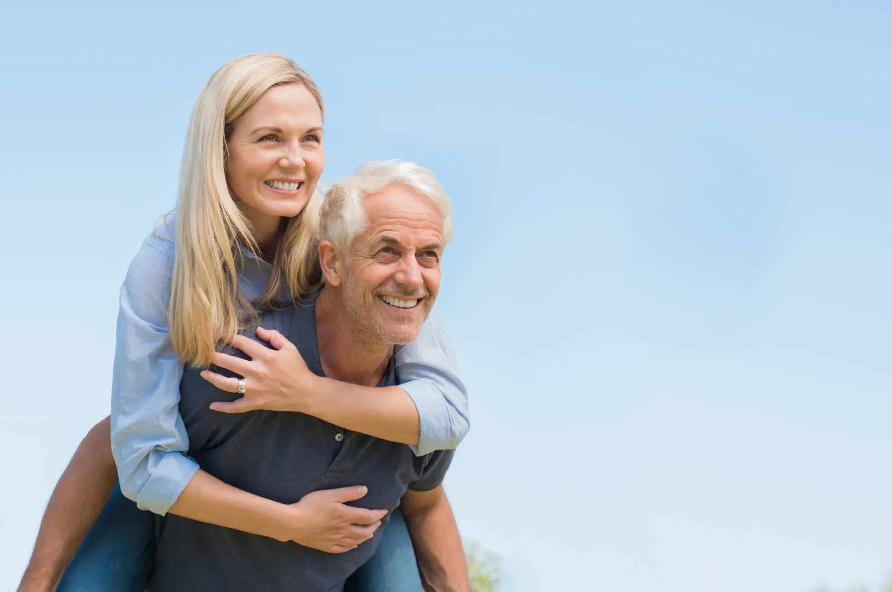 A Hornchurch patient confidently smiling with new dentures