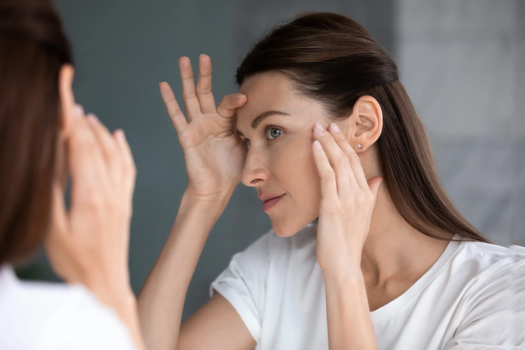 A Hornchurch patient with refined, glowing skin after Profhilo treatment