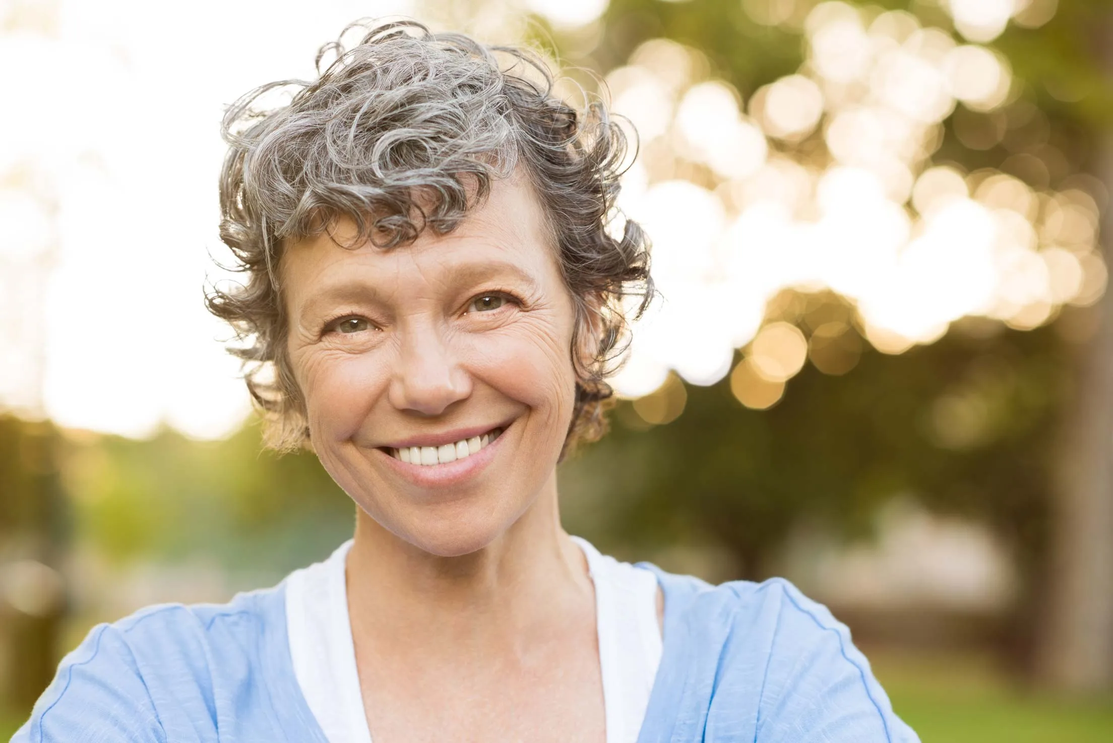 A Hornchurch patient enjoying their restored smile after dental implant treatment